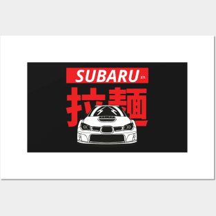 subaru sti Posters and Art